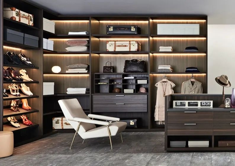 Molteni&C衣帽間，驚艷眼球的高階優(yōu)雅